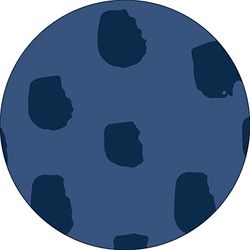 Bonateks, Runt digitalt tryckt musmatta, halkfri undersida, för kontor och hem, diameter: 22 cm