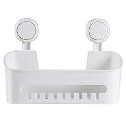 Uten Estante de Ducha con Ventosa Autoadhesivo Cesta Estanteria Organizador para Cocina Sala de Estar Baño