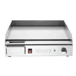Buffalo Small Countertop Griddle, Steel Plate