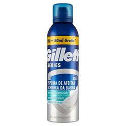 Gillette Serie Schiuma Rinfrescante Con Eucalipto Protezione Totale Anti Irritazione Per Rasoio Da Uomo 250ml