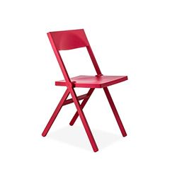 Alessi Piana cadeira dobrável, vermelho, 52 x 46 x 90 cm