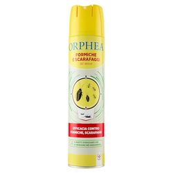 Orphea Spray, Elimina Formiche, Scarafaggi, Insetti Striscianti, Pulci E Cimici, Multicolore, 400 Ml