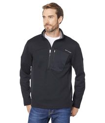 Spyder Bandit Mezza Zip Giacche da Sci, Nero, Large Uomo