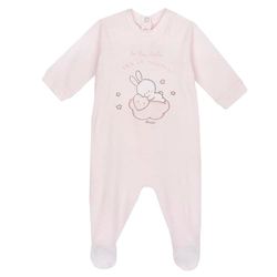 Chicco Jumpsuit Van Chenille uniseks-baby, Wit (2), 9M, Design in Italië