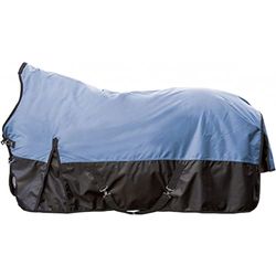 HKM Orlando 6491 Couverture pour Cheval Bleu/Noir 125 cm