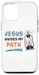 Custodia per iPhone 12/12 Pro JESUS Guides My Path – Christian Faith Camping Proverbs 3:6