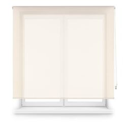 Blindecor Estor Screen Premium a Medida | Color Beige | Estor 150 x 170 cm (Ancho por Alto) Tamaño de la Tela 147 x 165 cm | Estor Enrollable Screen con Tubo de 38mm, más Resistente y Elegante