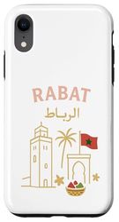 Rabat Città Del Marocco Regalo Rabat Souvenir Marocco Custodia per iPhone XR
