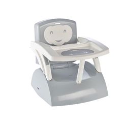 THERMOBABY Reposador de silla 2 en 1, color gris, a partir de 6 meses, fabricado en Francia