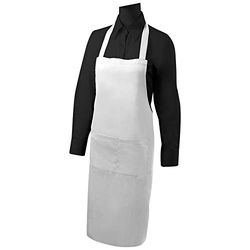 MISEMIYA Kookschort voor dames, Wit (wit 2), Talla única (Tamaño del fabricante: 60Mm*90Mm)