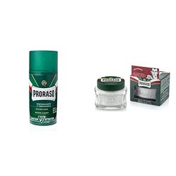 Proraso Crema, color Verde, One size, 300 ml & Crema - 1 Unidad