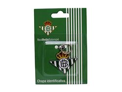 Real Betis Balompie, plaque d'identification pour chien, produit officiel Real Betis Balompié, couleur verte (CyP Brands)