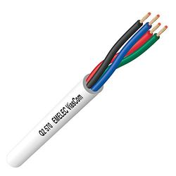 Emelec ViasCom Q2-570 – 100 m cavo tubo LED RGB+N (4x0,20 mm2) BC – PVC flessibile – bianco
