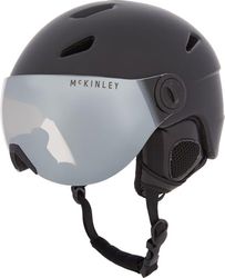 McKINLEY Pulse S2 Visor Hs-01 Casque de Ski Jeunesse Unisexe, Black, S