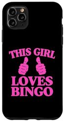 Questa ragazza ama il bingo due pollici Custodia per iPhone 11 Pro Max