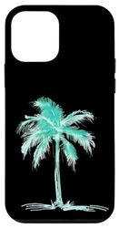 Custodia per iPhone 12 mini Palma Natura Tropicale Retro