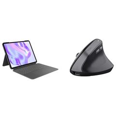 Logitech Combo Touch iPad & Trust Yuno Draadloze Ergonomische Muis, Preventie