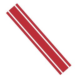 Ambiance Sticker Adesivo per auto Stripe, adesivo da corsa per corpo, striscia laterale, tetto, gonna paraurti, strisce in vinile, modificato a strisce, decalcomania per auto, decorazione rossa