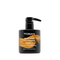 VITALCARE | Maschera Colorante Capelli, Ravvivante e Tonalizzante, Colore Biondo, Senza Ammoniaca, 300 ml