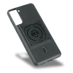 SKS GERMANY COMPIT COVER etui na telefon komórkowy Samsung S21+ 5G z urządzeniem mocującym (kompatybilne z systemem Compit, z odpornego na zużycie 2-komponentowego tworzywa sztucznego, przyjemne w dotyku), czarne