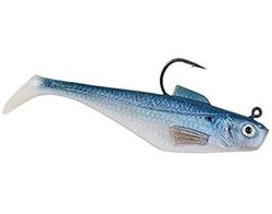 Berkley Appât Souple pré-monté pour pêche à la pêche - Hareng Blueback HD - 5,1 cm