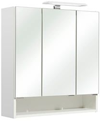 Pelipal Quickset 953 spiegelkast 22-I, houtmateriaal, wit, 70x65x20 cm