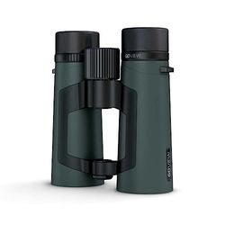 GoView ZOOMR 8x42 binocolo per attività all'aperto, natura, osservazione della fauna, viaggi (zoom 8x, ampio campo visivo, include set di accessori) Oak Verde