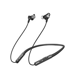 TELLUR Ego Casque Bluetooth in-Ear, Multipoint, Annulation Active du Bruit, IPX4 et léger -> Idéal pour Le Sport et l'entraînement, BT 5.0, Fermeture magnétique, jusqu'à 9 Heures de Lecture, Noir