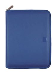 Finocam - Clan Open Zipper Organizer Agenda 2025 Week View Vertical January 2025 - December 2025 (12 months) Catalan Blue
