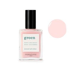 Manucurist Green Vernis à Ongles Rose Pâle - Vernis Classique Naturel 9-Free Hortencia - Vernis Vegan et Bio-Sourcé (84%) - Manucure - Soin des Ongles - 15ML