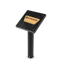 Cannon unisex gimbal nedåtriktare monteringsbas, svart aluminium, 22,8 cm