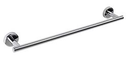 INDA A6018BAL STYL Towel Holder, Stainless Steel, Polished, 45 x 8 x 5 cm