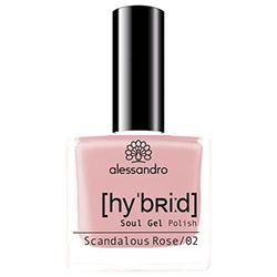 alessandro Vernis hybride Rococo Garden Scandalous Rose – en seulement 3 étapes – Ongles parfaits sans LED – Tenue jusqu'à 10 jours 8 ml