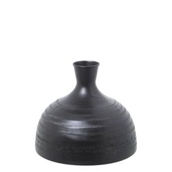 Alexandra House Living Vase en métal 21 x 18 cm
