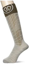 Sidas Merino Calzini Da Sci, Unisex – Adulto, White/Brown, 2XL