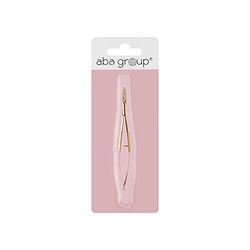 Aba Group Tijeras de plantilla rectas (1469), tijeras cosméticas simples, tijeras multiusos con mango de manicura, herramientas de pedicura