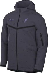 Nike Heren Top LFC Mnsw Tchflc Hoodie Fzwr 3R, Gridiron/Space Purple, FQ8015-015, M