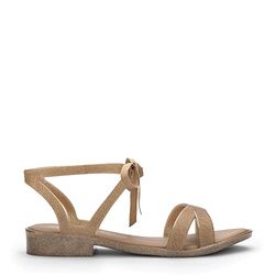 melissa OPHELIA LOW + JASON WU AD 51861 GOLD GLITTER ACCESSOIRES 35/36 EUR, goudkleurig