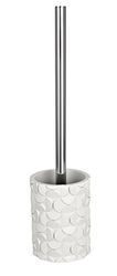 Wenko Escobillero, Poliresina, Blanco, 9.2x9.2x36.7 cm