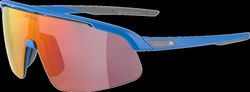 ALPINA Turbo PRO YOUTH, occhiali sportivi per bambini, blu opaco, taglia unica, 100% protezione UVA, UVB e UVC