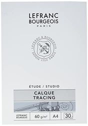 Lefranc Bourgeois Studio Carta da Lucido 60 g - Blocco A4-30 Fogli