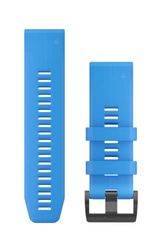GARMIN QuickFit, horlogepolsband van siliconen, 26mm, Blauw, Geschikt voor Fenix 5X/6X/7X, Eunduro 1/2, Tactix, Quatix 6X/7X