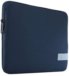 Case Logic Reflect MacBook Sleeve de 13 polegadas (Capa para MacBook Pro de ecrã de 13 polegadas, acolchoado com espuma de memória, interior de pelúcia), azul