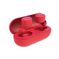 in-ear hoofdtelefoon, rood