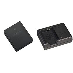 Olympus BLH-1 Batterie Lithium ION pour E-M1 Mark II Noir & BCH-1 Chargeur de Batterie pour E-M1 Mark II/Batterie BLH-1 Noir