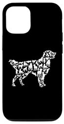 Carcasa para iPhone 12/12 Pro Golden Retriever Perro Golden Retriever Silueta Poses