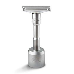 The Shave Factory | Premium Adjustable Safety Razor with Stand