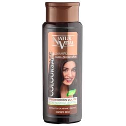 Naturaleza Y Vida Color Castaño Shampooing
