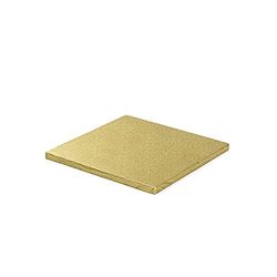DECORA 0931712 Base para Dulces Oro Cuadrado CM 25X1,2 H