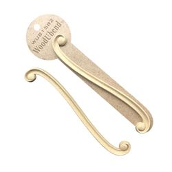 WoodUbend WUB1582 Set of Decorative Drops - Wood Appliques - Bendable & Flexible Onlays 17x3cm - DIY Craft, Furniture & Home Decor - Easy to Apply & Paint - Versatile, Reusable & Durable Decals